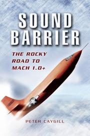 Cover of: SOUND BARRIER: The Rocky Road to MACH 1.0+