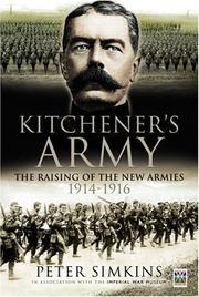 Cover of: KITCHENER'S ARMY by Peter Simkins