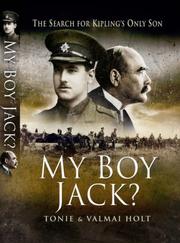 Cover of: My Boy Jack? by Tonie Holt, Valmai Holt