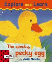 Cover of: The Specky, Pecky Egg (Explore & Learn)