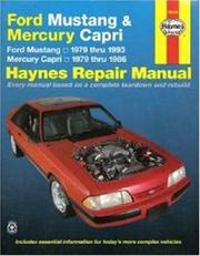 Cover of: Ford Capri Restoration Manual (Restoration Manuals)