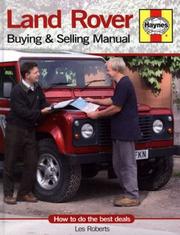 Cover of: Land Rover Buying and Selling Manual: How to do the best deals
