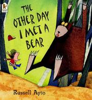 Cover of: The Other Day I Met a Bear