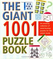 Cover of: The Giant 1001 Puzzle Book