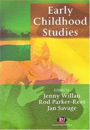 Cover of: Early childhood studies by edited by Jenny Willan, Rod Parker-Rees and Jan Savage.