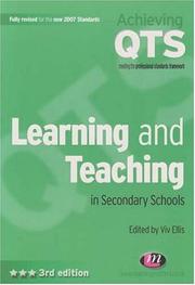 Cover of: Learning and Teaching in Secondary Schools (Achieving QTS)