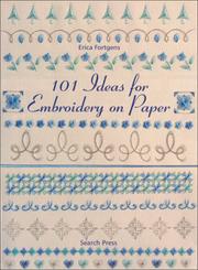 Cover of: 101 Ideas for Embroidery on Paper