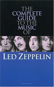 Cover of: Complete Guide to the Music of Led Zeppelin (Complete Guide to the Music of...) (Complete Guide to the Music of...)