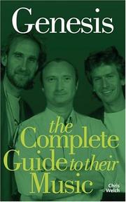 Cover of: Genesis: The Complete Guide to Their Music