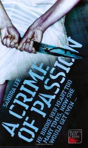 Cover of: A Crime of Passion