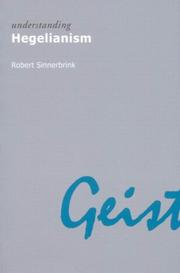 Cover of: Understanding Hegelianism (Understanding Movements in Modern Thought) by Robert Sinnerbrink, Robert Sinnerbrink