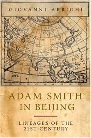 Cover of: Adam Smith in Beijing by Giovanni Arrighi