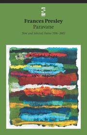 Cover of: Paravane: New and Selected Poems 1996-2003 (Salt Modern Poets)