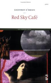 Cover of: Red Sky Cafe by Geoffrey O'Brien