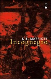 Front cover of Incognegro by D.S. Marriott