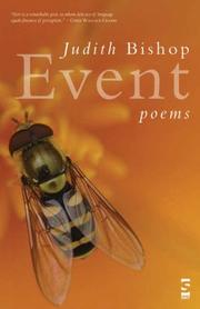 Cover of: Event by Judith Bishop