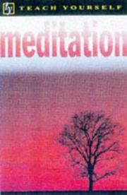 Cover of: Meditation