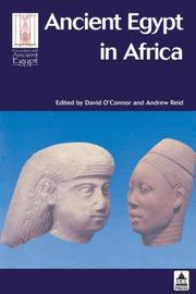 Cover of: Ancient Egypt in Africa (Encounters with Ancient Egypt) (Encounters with Ancient Egypt) | David O