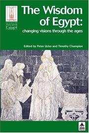 Cover of: The wisdom of Egypt: changing visions through the ages