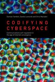 Cover of: Codifying Cyberspace | Tambini et al