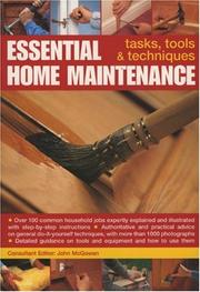 Cover of: Essential Home Maintenance: Tasks, Tools and Techniques (Essential Home Maintenance)