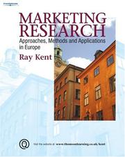 Cover of: Marketing Research