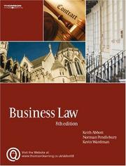 Business law by Keith Abbott, Norman Pendlebury, Kevin Wardman