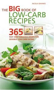 Cover of: The Big Book of Low-Carb Recipes: 365 Fast and Fabulous Dishes for Sensible Low-Carb Eating