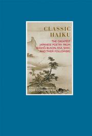 Cover of: Classic Haiku by Tom Lowenstein