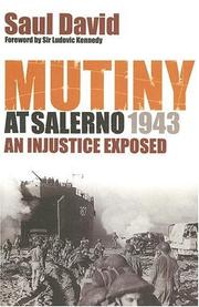 Cover of: MUTINY AT SALERNO by Saul David