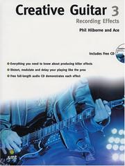 Cover of: Creative Guitar 3 (Book & CD)