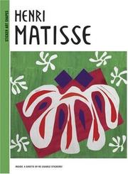 Cover of: Sticker Art Shapes: Henri Matisse (Sticker Art Shapes)