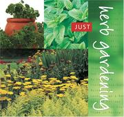 Cover of: Just Herb Gardening