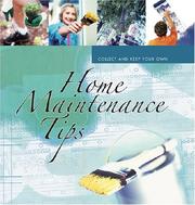 Cover of: Home Files Home Maintenance Tips