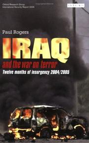 Cover of: Iraq and the War on Terror by Paul Rogers