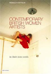 Cover of: Contemporary British Women Artists: In Their Own Words