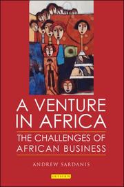 Cover of: A Venture in Africa: The Challenges of African Business