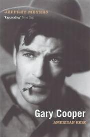 Cover of: Gary Cooper by Jeffrey Meyers