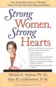 Cover of: Strong Women, Strong Hearts by Miriam E. Nelson, Alice H. Lichtenstein, Lawrence Lindner