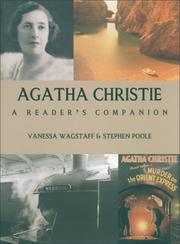 Cover of: Agatha Christie by Vanessa Wagstaff, Stephen Poole