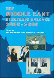 Cover of: The Middle East Strategic Balance 2005-2006 (Middle East Strategic Balance)