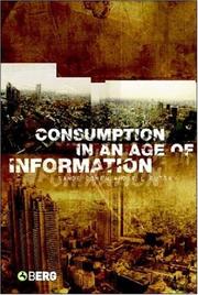 Cover of: Consumption in an Age of Information