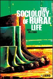 Cover of: The Sociology of Rural Life