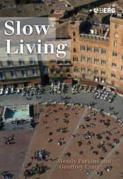 Cover of: Slow living