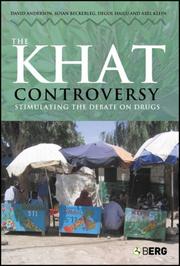 Cover of: The Khat Controversy: Stimulating the Debate on Drugs (Cultures of Consumption)