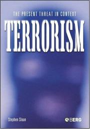 Cover of: Terrorism: The Present Threat in Context