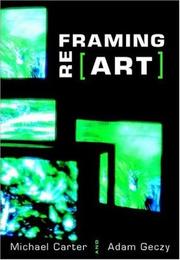 Cover of: Reframing Art by Michael Carter, Adam Geczy