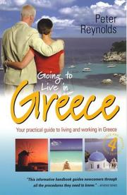 Cover of: Going to Live in Greece by Peter Reynolds