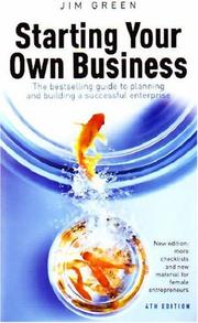 Cover of: Starting Your Own Business by Jim Green