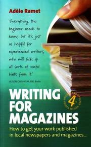 Cover of: Writing for Magazines